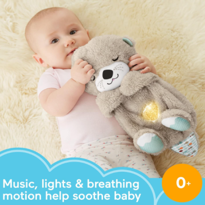 Lontra Pelúcia Musical - com Movimento Sons e Luzes