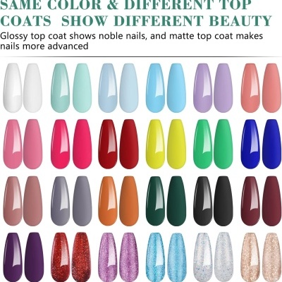 Kit de Vernizes Gel 27 Peças 24 Cores