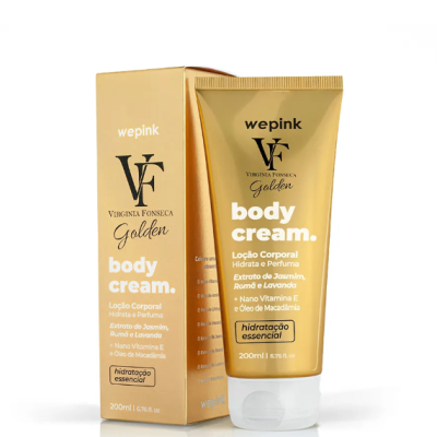 Kit Linha VF Golden Perfume + Body Scrub + Body Cream + Body Splash