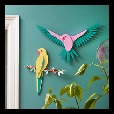 kit de Construção Araras da LEGO, Monte a Decoração de  Parede ✅PRONTA ENTREGA