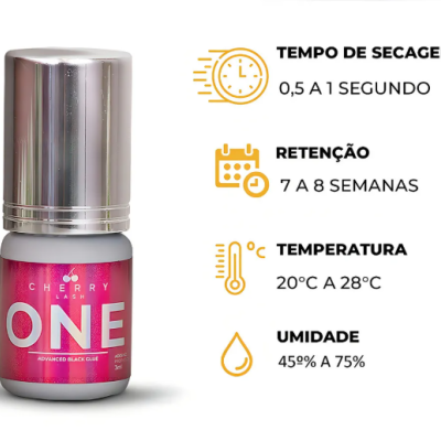 Cherry Lash One Advance Black Glue Extensão de Pestanas✅PRONTA ENTREGA Cherry Lash One Advance Black Glue Extensão de Pestanas✅PRONTA ENTREGA
