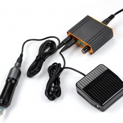 Kit&#x20;Tattoo&#x20;Caneta&#x20;&#x20;Rotativa&#x20;Fonte&#x20;de&#x20;Alimenta&#x00E7;&#x00E3;o&#x20;Digital