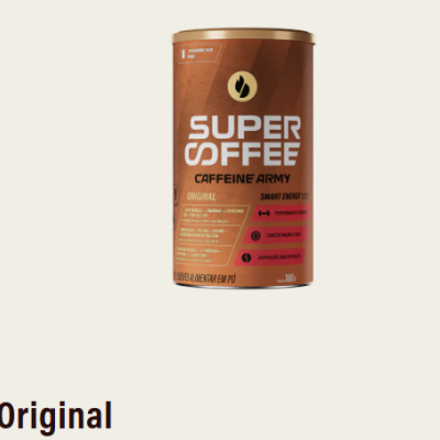 Kit SuperCoffee  Original + Koala Chocolate + Morning Shot Tangerina✅PRONTA ENTREGA