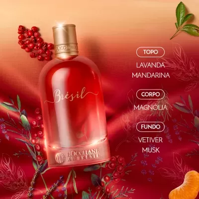 Deo Colônia Brésil 100ml - L'Occitane au Brésil