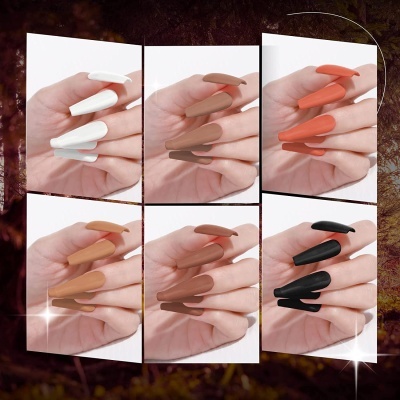 kit Vernizes Gel Manicure 10 Cores Castanho Branco Nude Preto Cinzento