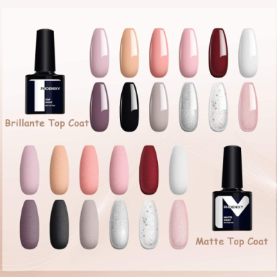 Kit 2 - Unhas em Gel Catalisador UV/LED + 12 Cores + Base & Top Coat  ✅PRONTA ENTREGA