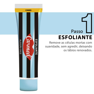 Kit 2 Carmed Sos Algodão Doce Esfoliante 10g/Ultra Gloss 10g