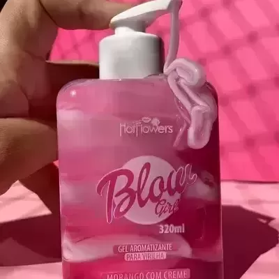 BEST&#x20;SELLER&#x26A1;Gel&#x20;Hidratante&#x20;Feminino&#x20;Blow&#x20;Girl&#x20;Beij&#x00E1;vel&#x20;Oral&#x20;Hot&#x20;Flowers&#x20;&#x2705;PRONTA&#x20;ENTREGA