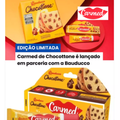 Hidratante Labial Carmed Chocottone Bauducco Hidratante Labial Carmed Chocottone Bauducco