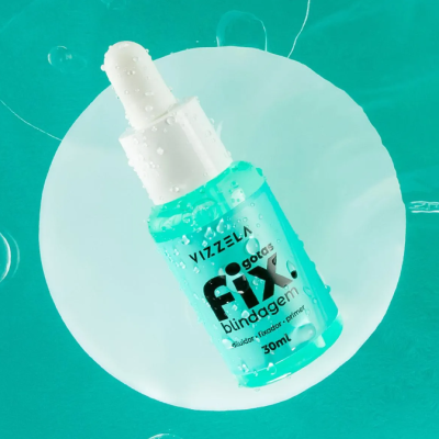 Kit Fixador De Maquiagem Real Fix E Gotas Fix Vizzela Blindagem Kit Fixador De Maquiagem Real Fix E Gotas Fix Vizzela Blindagem