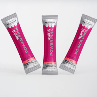 Power Pink de Lichia - Pré-Treino – 300g - Wepink