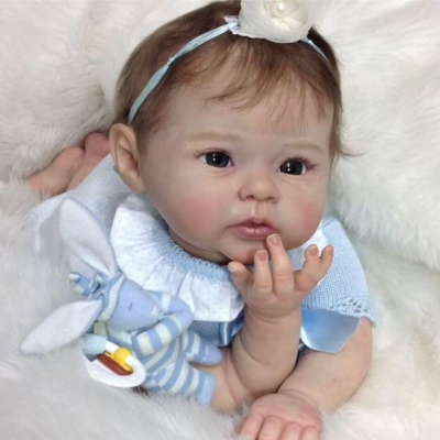 Boneca&#x20;Reborn&#x20;Baby&#x20;Dolls&#x20;Verdadeiro&#x20;Originais&#x20;Olhos&#x20;Abertos