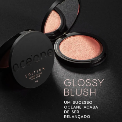 Blush Cintilante Glossy Blush Rose Gold Océane Edition Blush Cintilante Glossy Blush Rose Gold Océane Edition