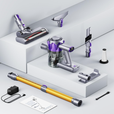 Aspirador Sem Fio 450W – (Energética A+++) - Oferta Limitada! ✅PRONTA ENTREGA