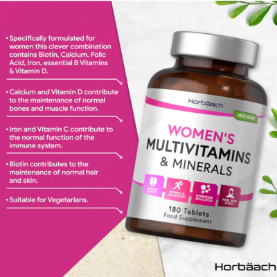 Multivitamínicos Femininos Energia, Equilíbrio Hormonal, Imunidade, Cabelo, Pele, Unhas e Ossos ✅PRONTA ENTREGA Multivitamínicos Femininos Energia, Equilíbrio Hormonal, Imunidade, Cabelo, Pele, Unhas e Ossos ✅PRONTA ENTREGA