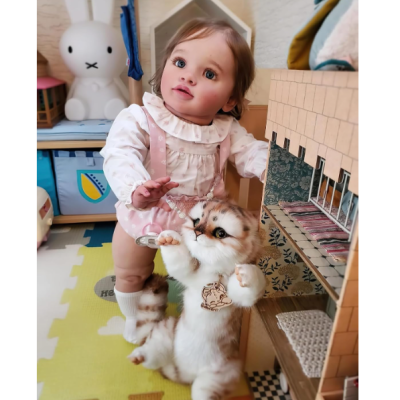 Reborn Minee Lifelike Bebé Boneca Realista 66cm ✅PRONTA ENTREGA