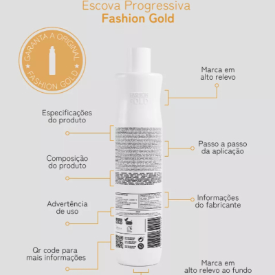 Escova&#x20;Progressiva&#x20;300gr&#x20;Fashion&#x20;Gold