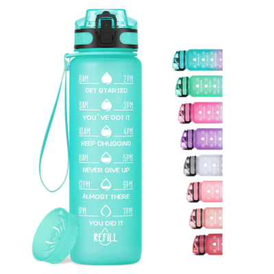 Garrafas&#x20;de&#x20;&#x00C1;gua&#x20;Motivacional&#x20;Desportiva&#x20;1L