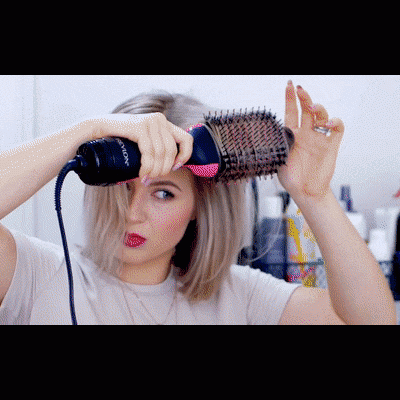 Escova Elétrica Alisadora Secadora 3 em 1