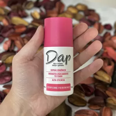 Desodorizante&#x20;Antitranspirante&#x20;Feminino&#x20;DAP&#x20;Roll-On&#x20;55&#x20;ml