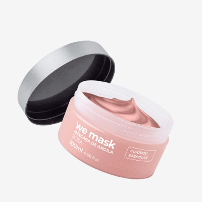 Máscara de Argila  Rosa 100g Wepink