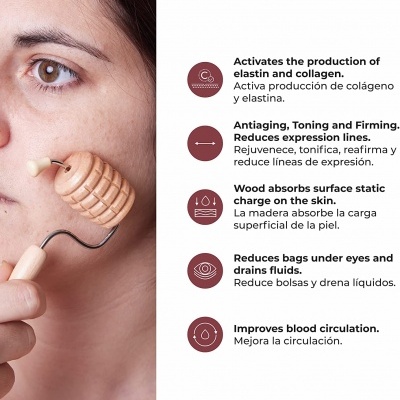 Kit&#x20;de&#x20;Massagem&#x20;Facial&#x20;com&#x20;6&#x20;Rolos&#x20;Diferentes