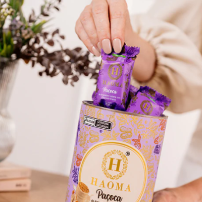 Haoma&#x20;Pa&#x00E7;oca&#x20;de&#x20;Amendoim&#x20;Chocolate&#x20;Branco&#x20;&#x7C;&#x20;Linha&#x20;Stevia