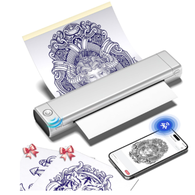 Impressora&#x20;T&#x00E9;rmica&#x20;de&#x20;Tatuagem&#x20;sem&#x20;Fio&#x20;A4&#x20;-&#x20;V&#x00E1;rias&#x20;Cores&#x20;&#x2705;PRONTA&#x20;ENTREGA
