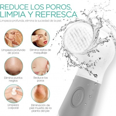 Escova&#x20;de&#x20;Limpeza&#x20;Facial&#x20;El&#x00E9;trica&#x20;Minimalista&#x20;5&#x20;em&#x20;1