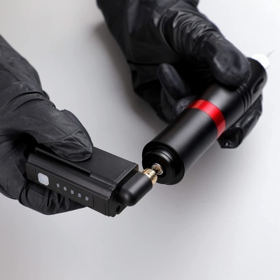 Kit Tatuagem Máquina de Pen Rotativa  20 Peças Alto Desempenho