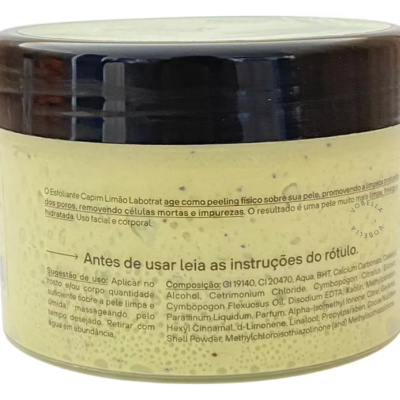 Labotrat Esfoliante Capim Limão 300g Labotrat Esfoliante Capim Limão 300g