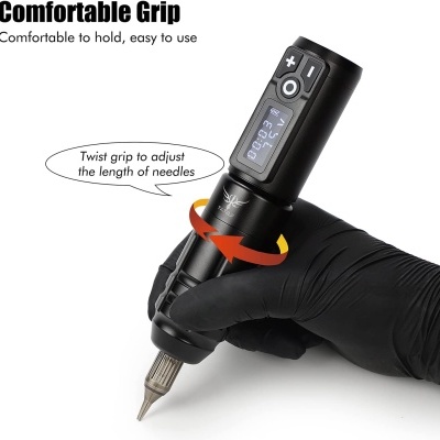 Kit&#x20;de&#x20;Tatuagem&#x20;sem&#x20;Fios&#x20;M&#x00E1;quina&#x20;Rotativa&#x20;Tipo&#x20;Caneta