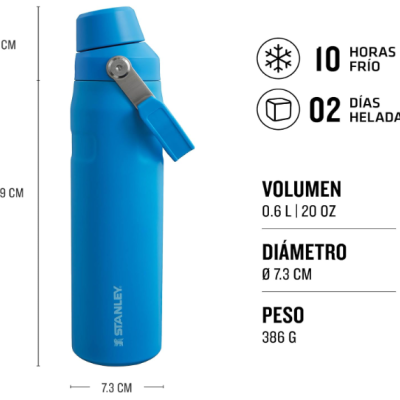 Garrafa&#x20;de&#x20;&#x00E1;gua&#x20;Stanley&#x20;Aerolight&#x20;IceFlow&#x20;Fast&#x20;Flow&#x20;0,6&#x20;L&#x20;-&#x20;Azul