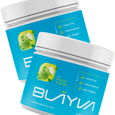 Blayva Silicone em Pó 390g — Pré-Treino Feminino 3 em 1 com Creatina, Foco e Termogénico Natural