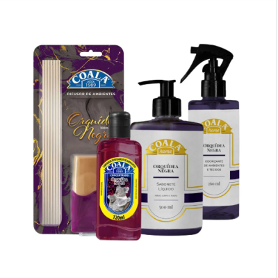 Kit Coala Home - Orquídea Negra