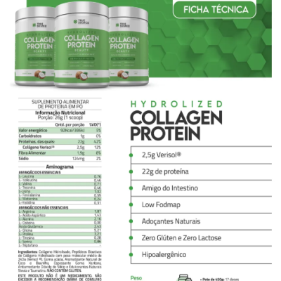 True Source Collagen Protein COCONUT Cream 450g