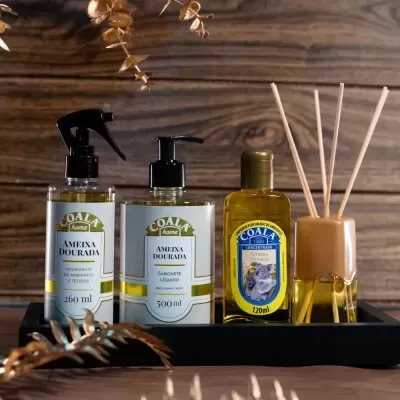 Kit Coala Home - Ameixa Dourada✅PRONTA ENTREGA