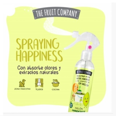 Spray Ambientador Multiuso Várias Fragrâncias 250 ml  The Fruit Company