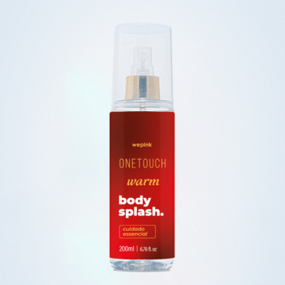 Body Splash One Touch Warm 200ml  Wepink