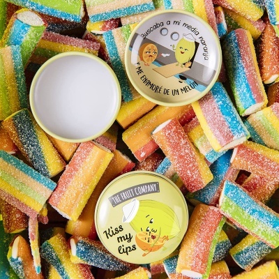 Kit The Fruit Company - Kiss My Lips Bálsamos Labiais 4 Unid