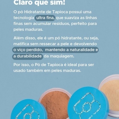 P&#x00F3;&#x20;Solto&#x20;Hidratante&#x20;de&#x20;Tapioca&#x20;At&#x00E9;&#x20;Embaixo&#x20;D&#x00E1;gua&#x20;&#x2705;PRONTA&#x20;ENTREGA