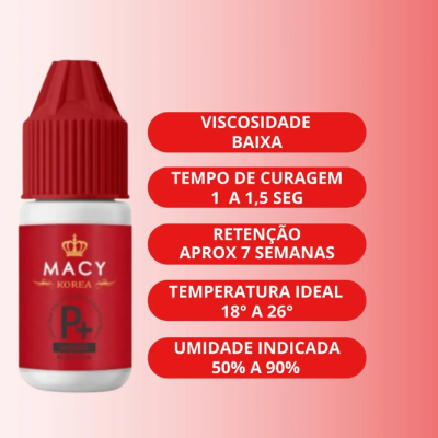 Cola Macy P 3ml Cor Preto Cola Macy P 3ml Cor Preto