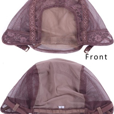 Renda Suíça para Perucas com Alças Ajustáveis