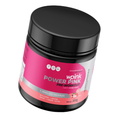 Super Power Pink de Lichia - Pré-Treino – 300g - WP ✅PRONTA ENTREGA