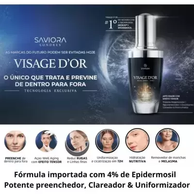 Serum&#x20;Facial&#x20;Visage&#x20;D&#x27;or&#x20;-&#x20;Saviora