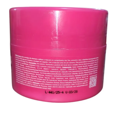 Mascara Capilar Magic Pink Gummy 300g Mascara Capilar Magic Pink Gummy 300g