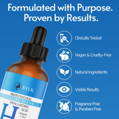 Sérum Facial Ácido Hialurónico Vitamina C e Vitamina E,  Microneedling  ✅PRONTA ENTREGA