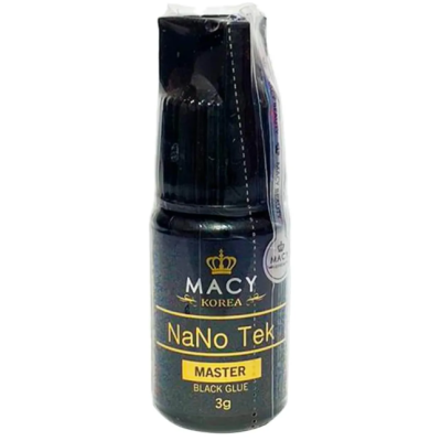 Cola Macy Nano Tek 3ml Para Extensão de Pestanas Volume Russo