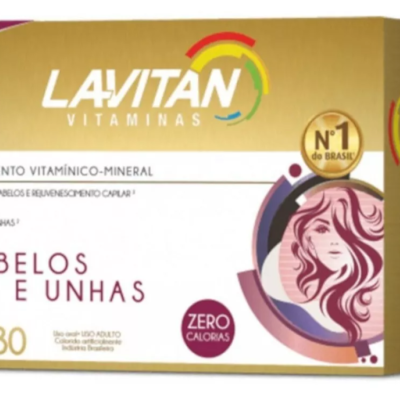Lavitan&#x20;Cabelos&#x20;e&#x20;Unhas&#x20;30&#x20;C&#x00E1;psulas&#x20;-&#x20;&#x2705;PRONTA&#x20;ENTREGA