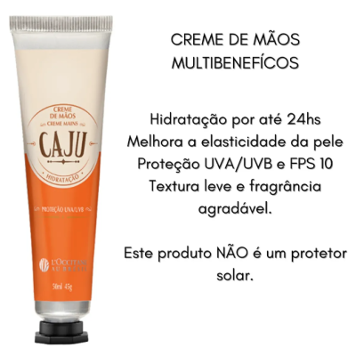 Kit&#x20;Presente&#x20;Caju&#x20;Hidrata&#x00E7;&#x00E3;o&#x20;Esfolia&#x00E7;&#x00E3;o&#x20;-&#x20;L&#x27;Occitane&#x20;au&#x20;Br&#x00E9;sil